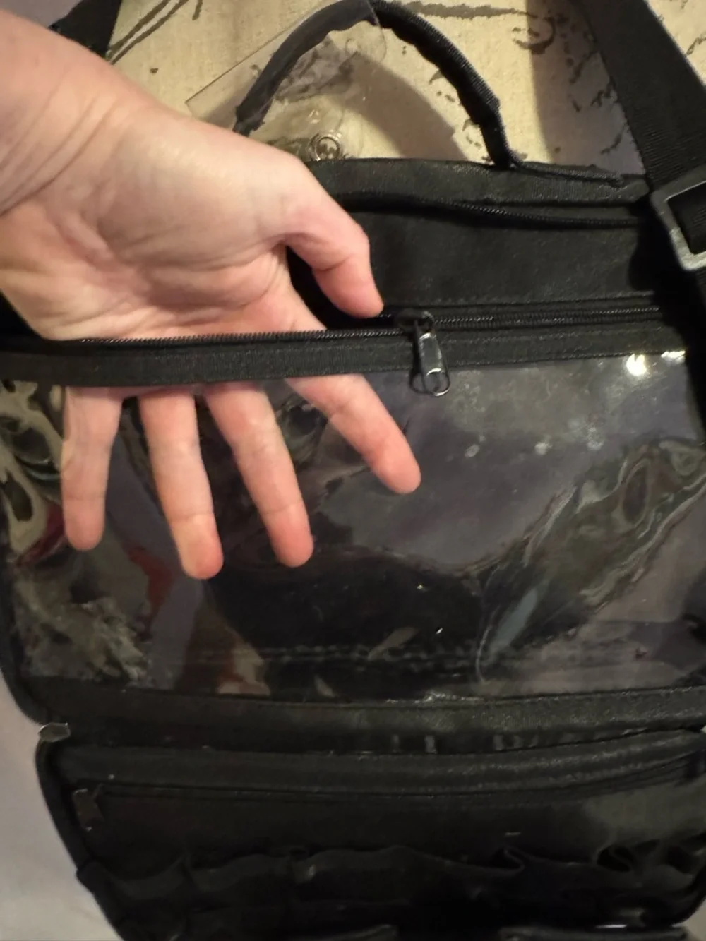 Crossbody large Travel Bag Toiletries